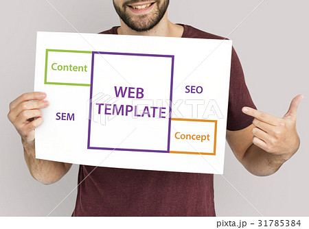 Web Template SEO Content Word Boxes Web Template SEO Content Word Boxes 31785384