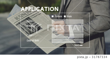 Businessman Application Information Banner Website Businessman Application Information Banner Website 31787334
