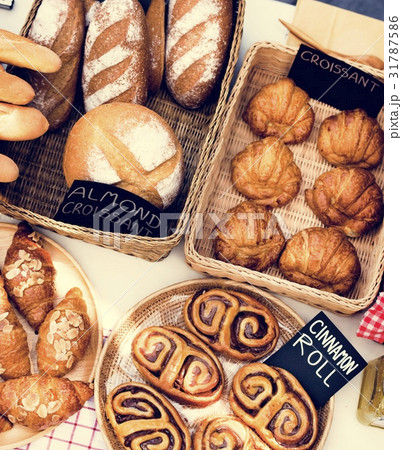 Variation of homemade baked pastry cuisine Variation of homemade baked pastry cuisine 31787586