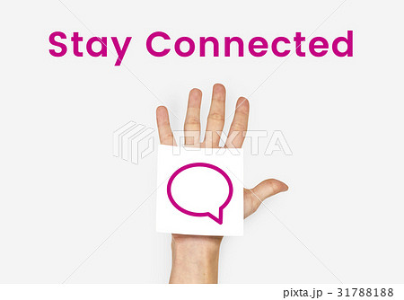 Stay Connected Social Connection Concept Stay Connected Social Connection Concept 31788188