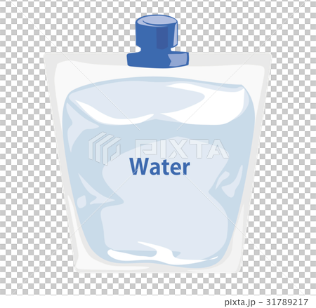 ウォーターバッグ 水筒 イラスト ウォーターバッグ 水筒 イラスト 31789217