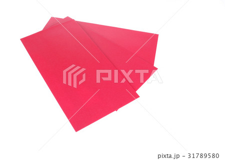 red envelope isolated on white background 31789580
