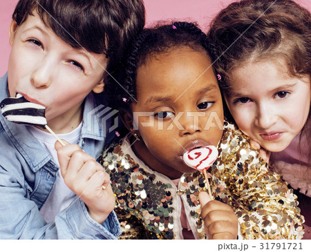 lifestyle people concept: diverse nation children lifestyle people concept: diverse nation children 31791721