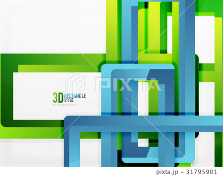 Rectangle tube elements, vector background Rectangle tube elements, vector background 31795901