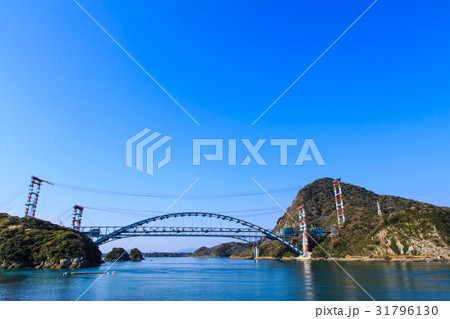 天門橋と新天門橋　天草五橋　一号橋 31796130