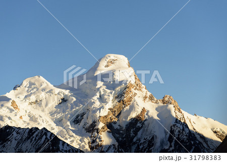 Top of Himalayan range, covered by snow. Ladakh  31798383