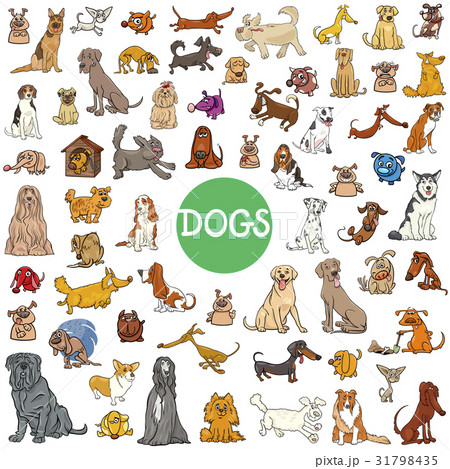 cartoon dog characters large collection 31798435