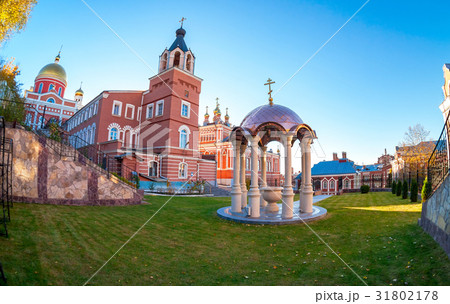 Russian orthodox church. Iversky Women's Monastery Russian orthodox church. Iversky Women's Monastery 31802178