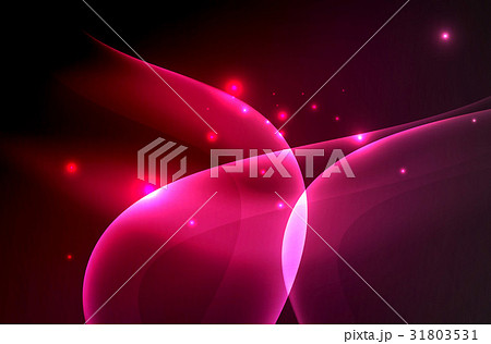 Smoky glowing waves in the dark 31803531