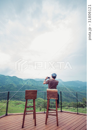 Man Alone backpacker Man Alone backpacker 31806121