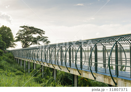 tunnel bike road at nakhon phanom thailand tunnel bike road at nakhon phanom thailand 31807371