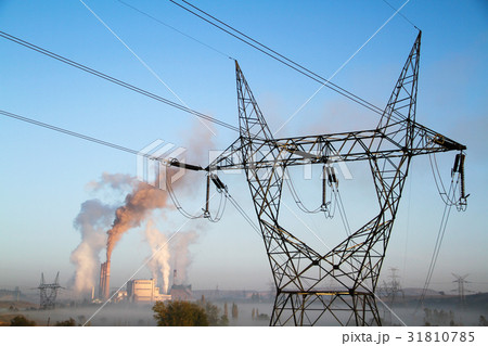 high voltage electrical pole structure 31810785