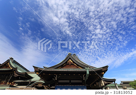 大阪天満宮 拝殿、御本殿(西側) 大阪天満宮 拝殿、御本殿(西側) 31813052