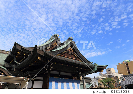 大阪天満宮　拝殿（西側） 31813058