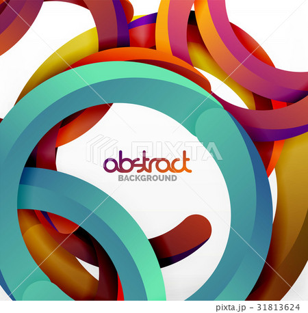 Modern 3d geometrical style background, arch 31813624