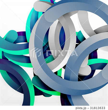 Modern 3d geometrical style background, arch 31813633