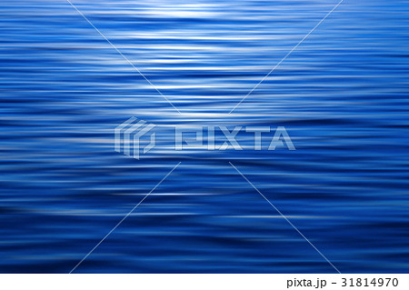 The motion of blue water surface at the lake. 31814970