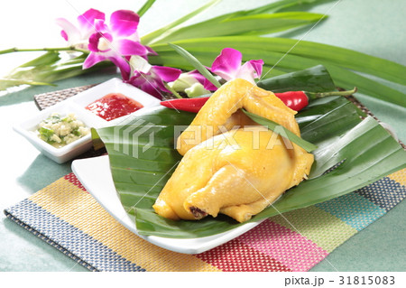 steamed chicken steamed chicken 31815083
