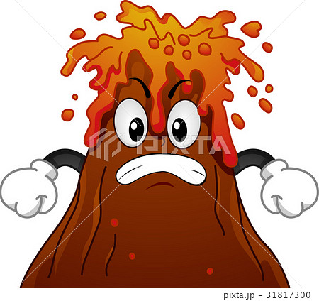 Mascot Volcano Eruption 31817300
