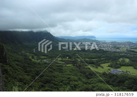 ヌアヌパリ展望台からの風景 ヌアヌパリ展望台からの風景 31817659