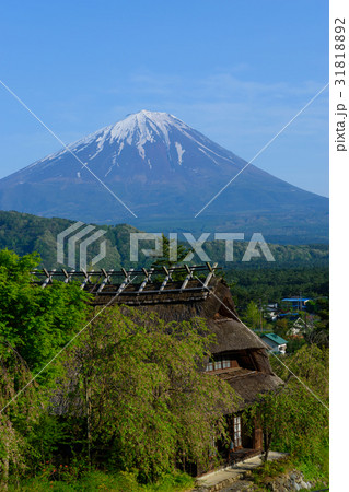 山梨 古民家と富士山 山梨 古民家と富士山 31818892