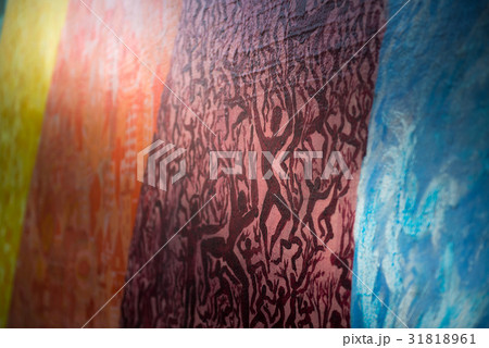 Colorful rainbow wall Colorful rainbow wall 31818961