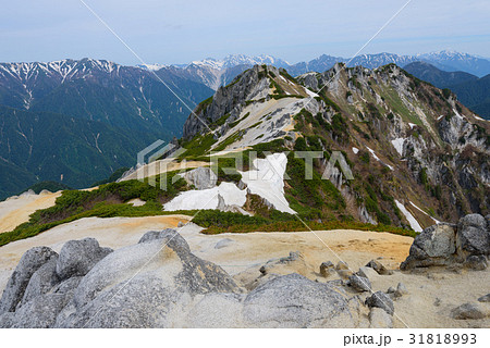 初夏の北アルプス　燕岳 31818993