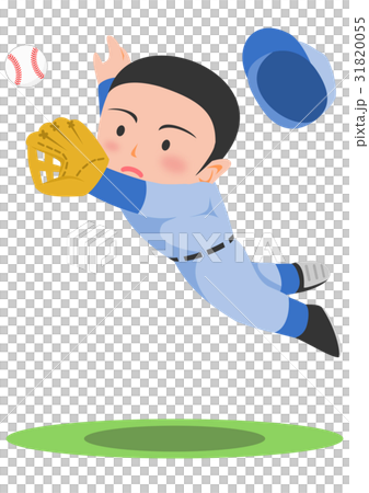 Baseball diving catch 31820055