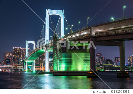 《東京都》ベイエリアの夜景 《東京都》ベイエリアの夜景 31820891