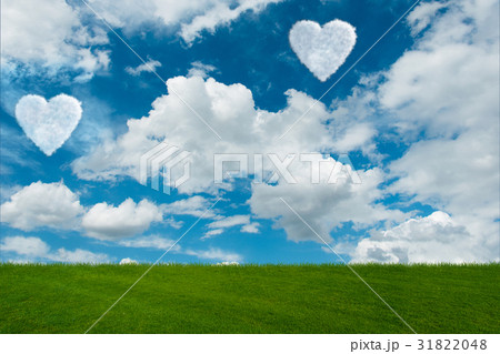 Romantic concept with clouds on sky Romantic concept with clouds on sky 31822048