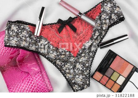 Shopping and fashion concept. Set of stylish sexy  31822188