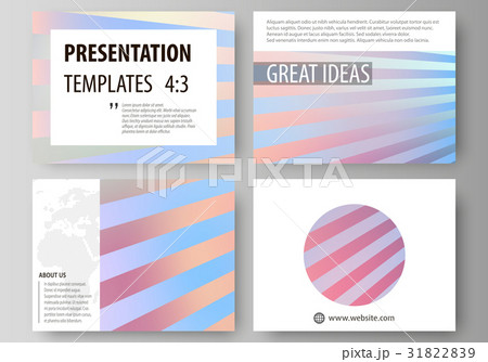 Set of business templates for presentation slides Set of business templates for presentation slides 31822839