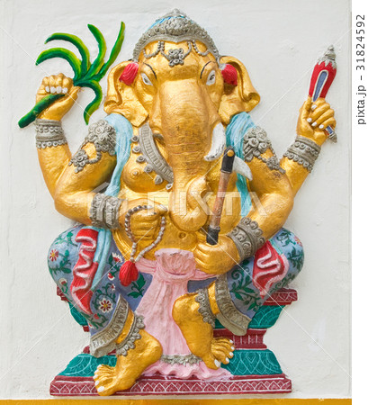 Indian or Hindu ganesha God Named Yoga Ganapati 31824592