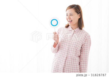 パジャマ 女性 まる 31828787