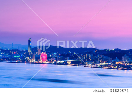 下関市の夕景 下関市の夕景 31829372