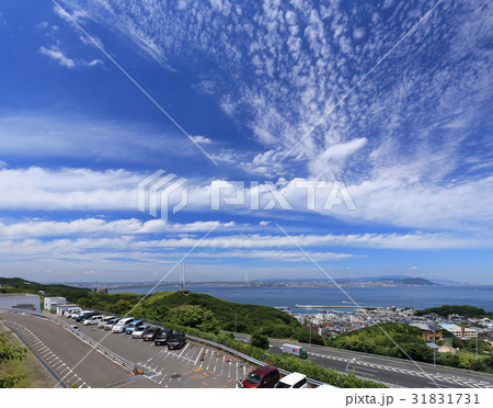淡路SAから明石海峡大橋を見る 淡路SAから明石海峡大橋を見る 31831731