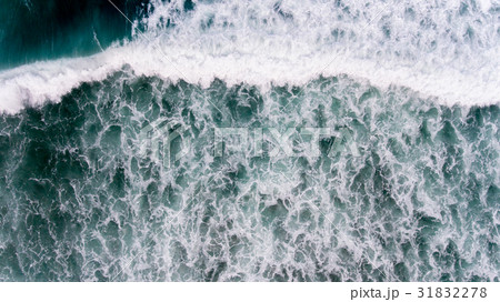Aerial ocean water in strom season 31832278