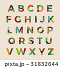 Alphabet design template 31832644