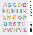 Alphabet design template 31832645