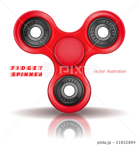 Hand fidget spinner. Stress-relieving toy 31832894
