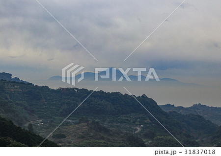 黒岩展望台からの雲仙普賢岳 黒岩展望台からの雲仙普賢岳 31837018
