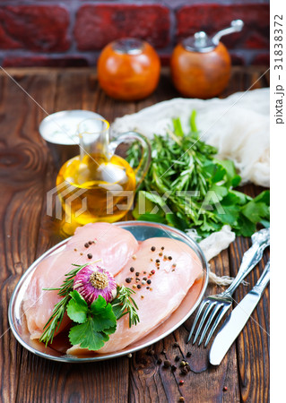 raw chicken fillet raw chicken fillet 31838372