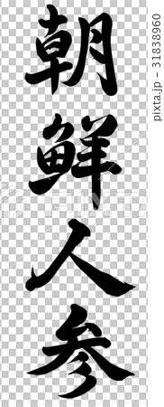 朝鮮人参のイラスト素材 3160 朝鮮人参のイラスト素材 3160