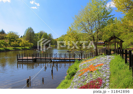 アンデルセン公園の太陽の池 アンデルセン公園の太陽の池 31842896
