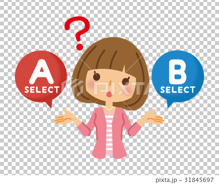 女性 選択 迷う 女性 選択 迷う 31845697