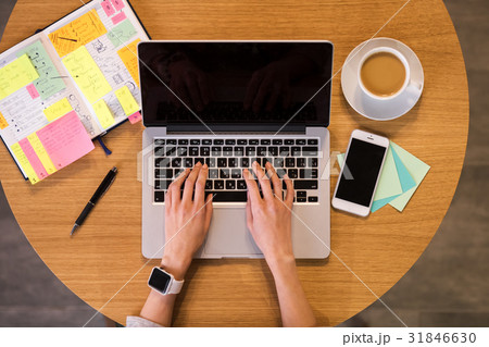 Flat lay photo of table Flat lay photo of table 31846630