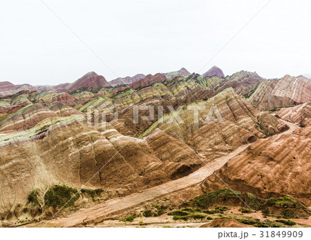 甘粛省 山 漿液 31849909