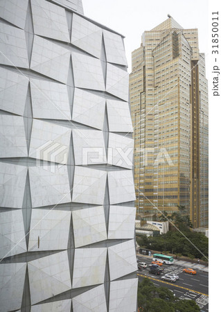 高層ビル 道路 ロッテキャッスル 31850011