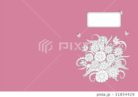 pink cover design notebook with flowers pink cover design notebook with flowers 31854429