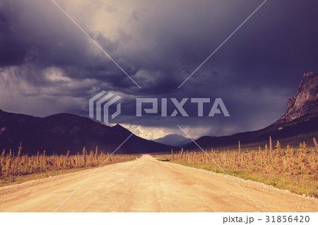 Road on Alaska 31856420